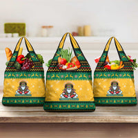 Jamaica Christmas Grocery Bag Have Ah Irie Irie Christmas - Wonder Print Shop