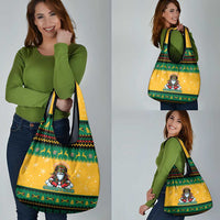 Jamaica Christmas Grocery Bag Have Ah Irie Irie Christmas - Wonder Print Shop