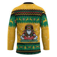 Jamaica Christmas Hockey Jersey Have Ah Irie Irie Christmas - Wonder Print Shop
