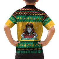 Jamaica Christmas Kid Hawaiian Shirt Have Ah Irie Irie Christmas - Wonder Print Shop