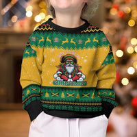 Jamaica Christmas Kid Ugly Christmas Sweater Have Ah Irie Irie Christmas - Wonder Print Shop