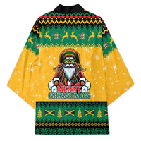 Jamaica Christmas Kimono Have Ah Irie Irie Christmas - Wonder Print Shop