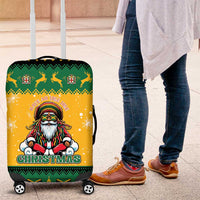 Jamaica Christmas Luggage Cover Have Ah Irie Irie Christmas - Wonder Print Shop