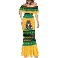 Jamaica Christmas Mermaid Dress Have Ah Irie Irie Christmas - Wonder Print Shop
