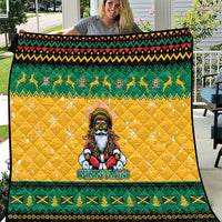 Jamaica Christmas Quilt Have Ah Irie Irie Christmas - Wonder Print Shop