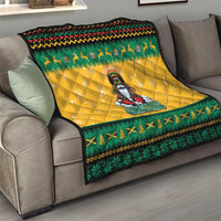Jamaica Christmas Quilt Have Ah Irie Irie Christmas - Wonder Print Shop