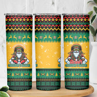 Jamaica Christmas Skinny Tumbler Have Ah Irie Irie Christmas - Wonder Print Shop