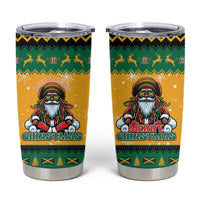 Jamaica Christmas Tumbler Cup Have Ah Irie Irie Christmas - Wonder Print Shop