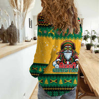 Jamaica Christmas Women Casual Shirt Have Ah Irie Irie Christmas - Wonder Print Shop