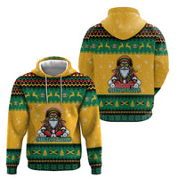 Jamaica Christmas Zip Hoodie Have Ah Irie Irie Christmas - Wonder Print Shop