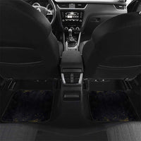 Haiti 1804 Car Mats Gold Tropical Leaves And Coat Of Arms - Wonder Print Shop