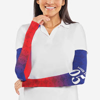 Custom Haiti Football Arm Sleeves Sporty Style - Wonder Print Shop