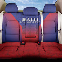 Haiti Football Back Car Seat Cover Sporty Style - Wonder Print Shop
