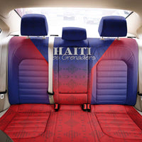 Haiti Football Back Car Seat Cover Sporty Style - Wonder Print Shop