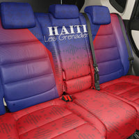 Haiti Football Back Car Seat Cover Sporty Style - Wonder Print Shop