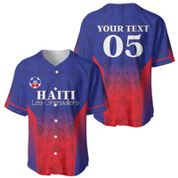 Custom Haiti Football Baseball Jersey Sporty Style - Wonder Print Shop