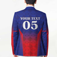 Custom Haiti Football Blazer Sporty Style - Wonder Print Shop