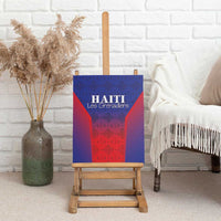 Haiti Football Canvas Wall Art Sporty Style - Wonder Print Shop