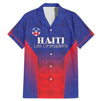 Custom Haiti Football Family Matching Mermaid Dress and Hawaiian Shirt Sporty Style - Wonder Print Shop