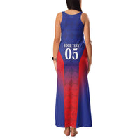Custom Haiti Football Family Matching Tank Maxi Dress and Hawaiian Shirt Sporty Style - Wonder Print Shop