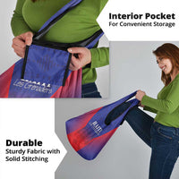 Haiti Football Grocery Bag Sporty Style - Wonder Print Shop