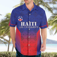 Custom Haiti Football Hawaiian Shirt Sporty Style - Wonder Print Shop