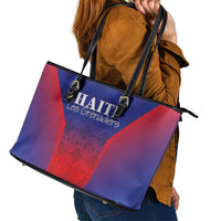 Haiti Football Leather Tote Bag Sporty Style - Wonder Print Shop