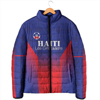 Custom Haiti Football Padded Jacket Sporty Style - Wonder Print Shop