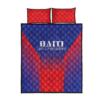 Haiti Football Quilt Bed Set Sporty Style - Wonder Print Shop