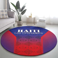 Haiti Football Round Carpet Sporty Style - Wonder Print Shop