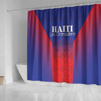 Haiti Football Shower Curtain Sporty Style - Wonder Print Shop