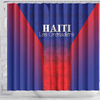 Haiti Football Shower Curtain Sporty Style - Wonder Print Shop