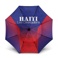 Haiti Football Umbrella Sporty Style - Wonder Print Shop