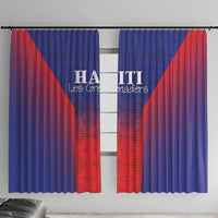 Haiti Football Window Curtain Sporty Style - Wonder Print Shop