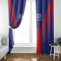Haiti Football Window Curtain Sporty Style - Wonder Print Shop