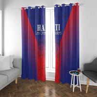 Haiti Football Window Curtain Sporty Style - Wonder Print Shop