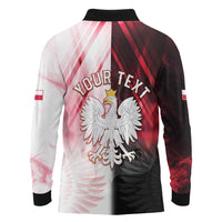 Personalized Poland Crowned Eagle Long Sleeve Polo Shirt Special Style - Wonder Print Shop