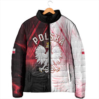 Personalized Poland Crowned Eagle Padded Jacket Special Style - Wonder Print Shop