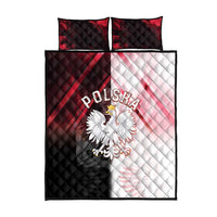 Poland Crowned Eagle Quilt Bed Set Special Style - Wonder Print Shop