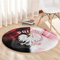 Poland Crowned Eagle Round Carpet Special Style - Wonder Print Shop