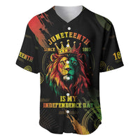 Juneteenth Is My Independence Day Baseball Jersey