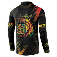 Juneteenth Is My Independence Day Button Sweatshirt