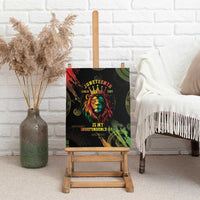 Juneteenth Is My Independence Day Canvas Wall Art
