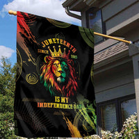 Juneteenth Is My Independence Day Garden Flag