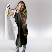 Juneteenth Is My Independence Day Hooded Blanket