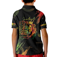 Juneteenth Is My Independence Day Kid Polo Shirt