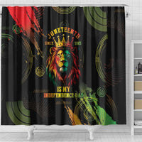 Juneteenth Is My Independence Day Shower Curtain