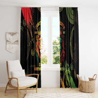 Juneteenth Is My Independence Day Window Curtain