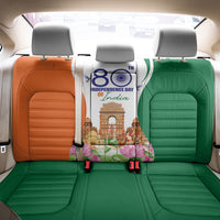 Jai Hind India Back Car Seat Cover Happy 80th Independence Day
