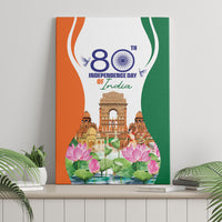 Jai Hind India Canvas Wall Art Happy 80th Independence Day